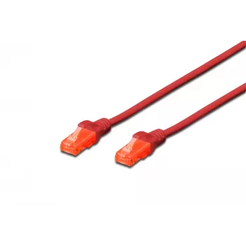 Cabo de patch Digitus CAT 6 U/UTP LSZH DK-1617-0025/R