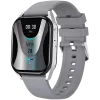 Canyon Chatter SW-58 CNS-SW58SS smartwatch, IPS de 1,8″, chamadas BT, cinzento prateado