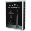 Escova de dentes sem fios, cinzento, 3 cabeças de escova, 1400mAh, funções: suave, limpeza, massagem, branco, sweep