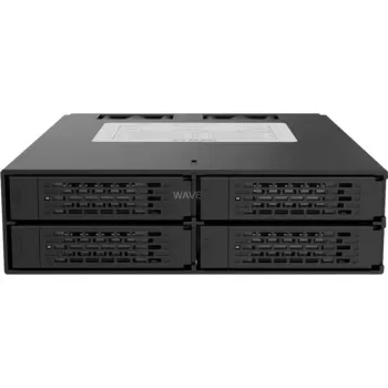 ICY DOCK - ToughArmor - MB994SP-4S - backplane SAS/SATA II, sem bandeja, 4x SAS/SATA 2,5 polegadas interno para 4x SATA host - alumínio - preto - SAS/SATA 6 Gbit/s - ventoinha de 40 mm