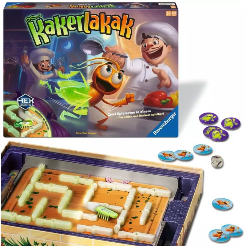 Kakerlakak Glow in the Dark, jogo de tabuleiro