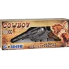 Revólver cowboy de brinquedo em metal Gonher 8 tiros modelo 239842