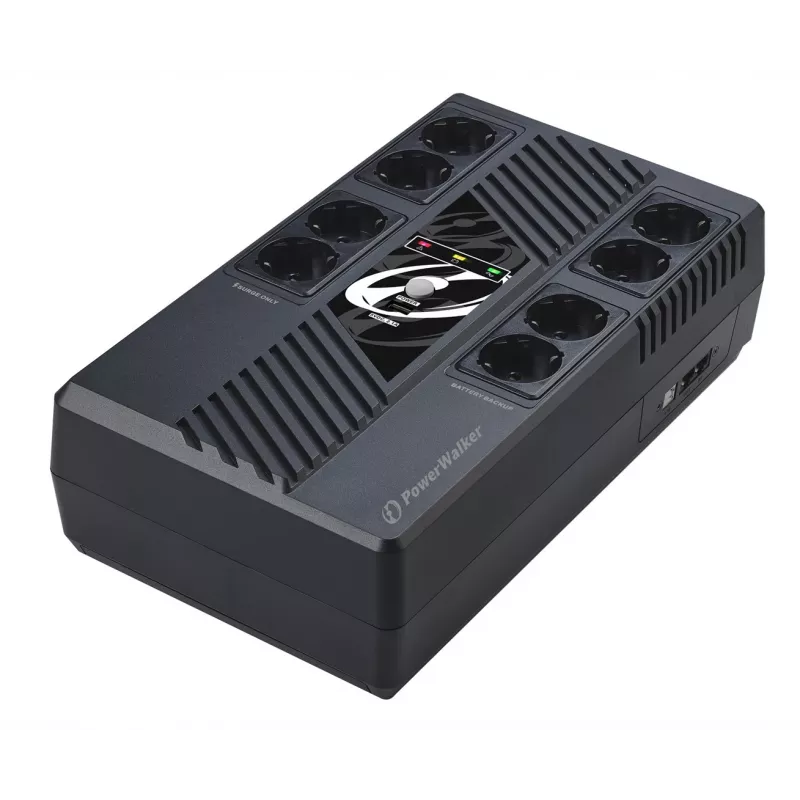 PowerWalker VI 600 MS FR UPS Line-Interactive 0,6 kVA 360 W 8 saídas AC