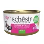 Alimento húmido para gatos Agras Pet Foods SCHESIR Frango com Presunto em Gelatina, 70 g, 12% proteína, 86% humidade