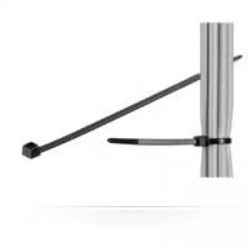 Microconnect CABLETIE4 abraçadeira para cabos abraçadeira preto 100 unid.