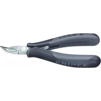 Pinça de ponta Knipex 35 42 115 ESD ESD 45° curvada 115 mm