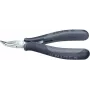 Pinça de ponta Knipex 35 42 115 ESD ESD 45° curvada 115 mm