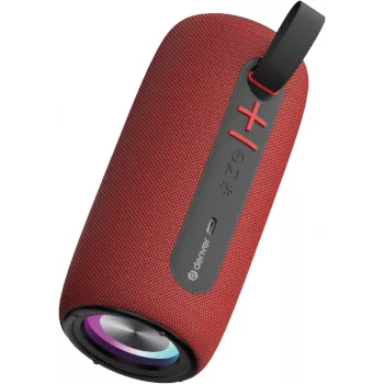 Altifalante Bluetooth RGB Denver BTL-360BD 2x50W bordô