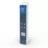 Comando à distância universal SAVIO RC-15 para TCL SMART TV, IR sem fios, preto, alcance 10 m