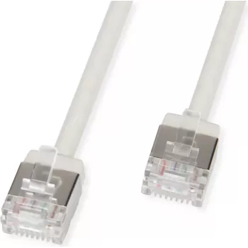 Cabo Patch U/FTP ROLINE Cat.6A RJ45 ultracurto Cinzento 1,5 m – Rede – FTP (21.15.4504)