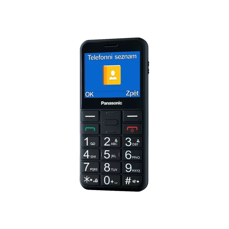 Telemóvel para seniores KX-TU155 preto