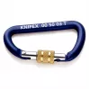 Mosquetão de travamento Knipex 00 50 03 T BK
