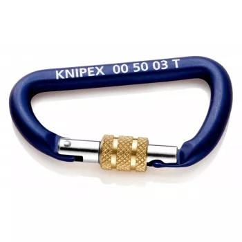 Mosquetão de travamento Knipex 00 50 03 T BK
