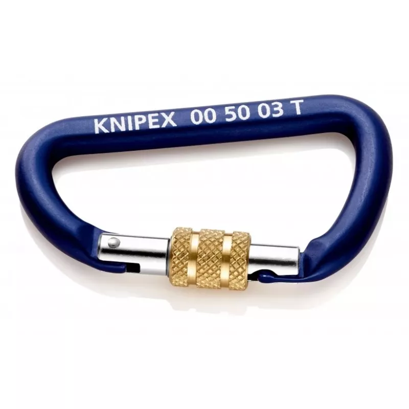 Mosquetão de travamento Knipex 00 50 03 T BK