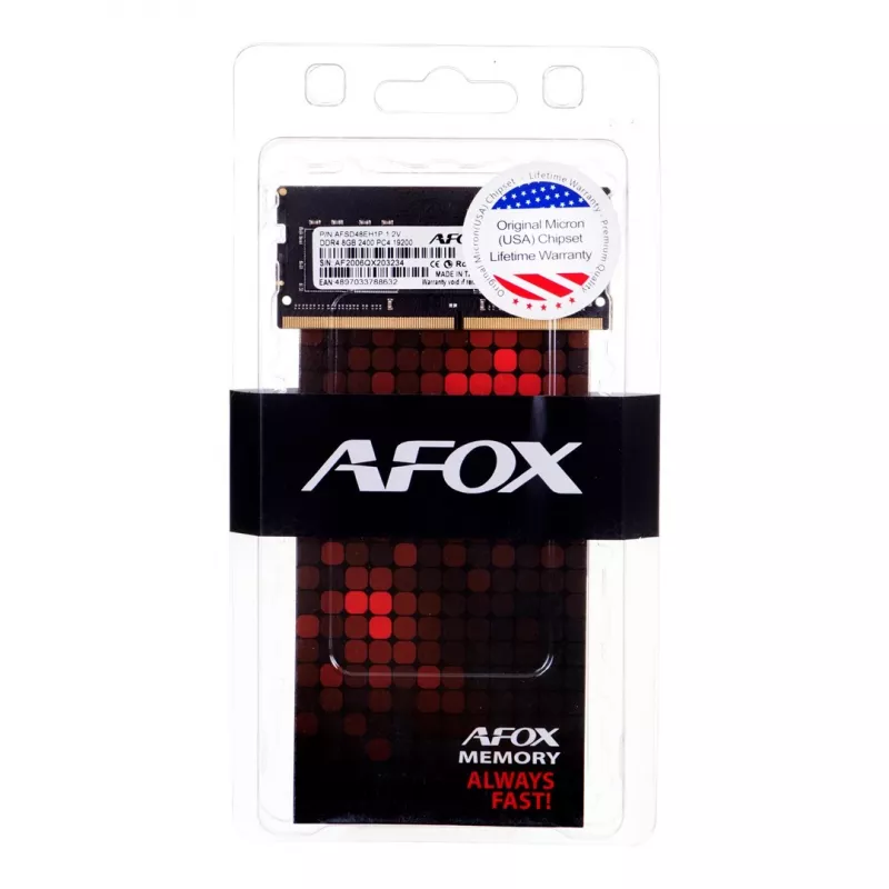 Afox SO-DIMM DDR4 8GB 2400MHz