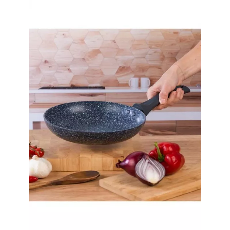 Frigideira Russell Hobbs 24 cm efeito pedra antiaderente RH008411EU7