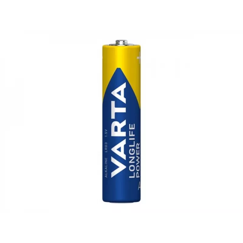 Pilhas alcalinas AAA Varta LONGLIFE Power — pack de 10 (modelo 4903121761)
