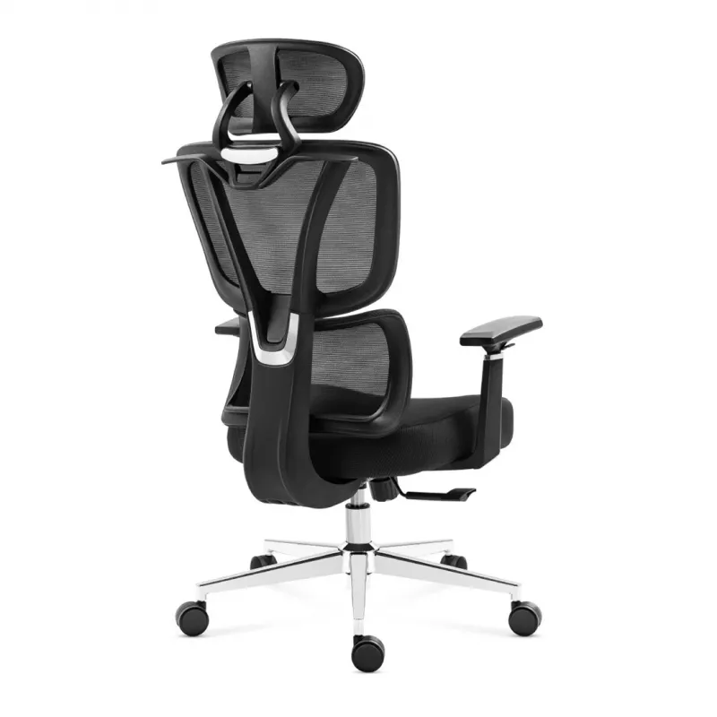 Cadeira de escritório mark adler Expert 4.6 preta giratória MA-EXPERT 4.6 preta, estofamento preto, funções ajustáveis