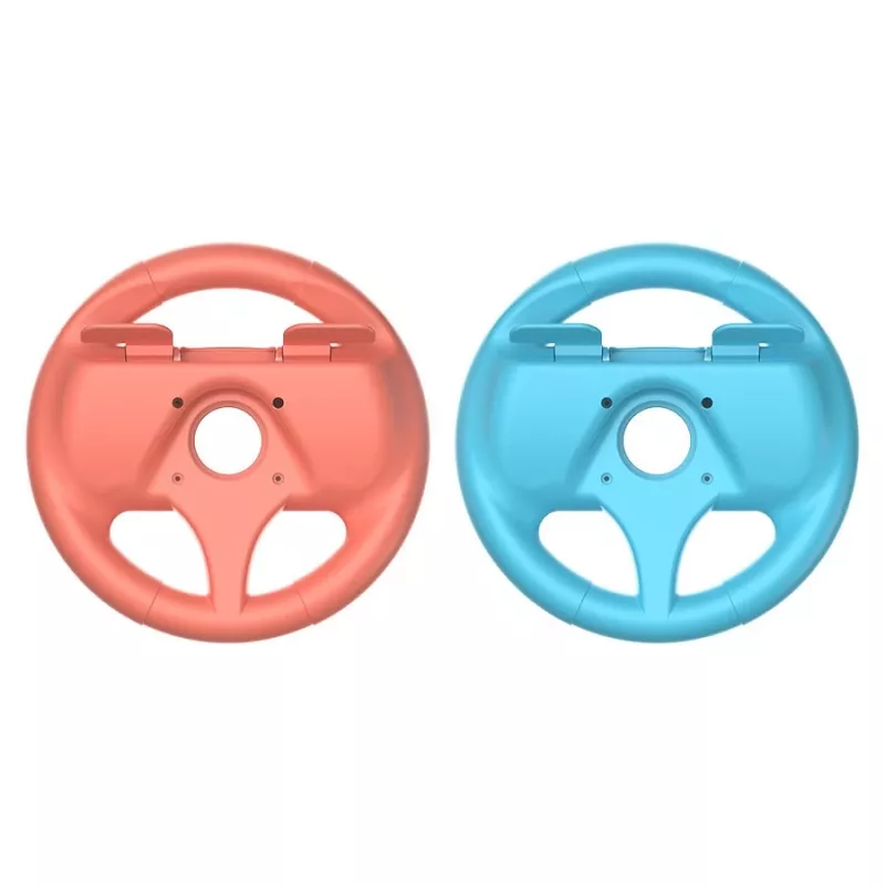 Volante mod Subsonic pack de 2 volantes para Switch e Switch 2 vermelho turquesa