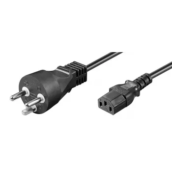 Microconnect PE1204100R cabo de alimentação preto 10 m conector macho IEC 320 C13