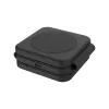 Carregador sem fios dobrável FIXED FIXFLE-SA-BK 3-em-1 para Samsung – carregador portátil compacto para telefone, auriculares, wearables