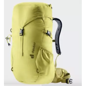 Mochila Deuter Climber 22 22L amarela unissexo quadro interior caminhada