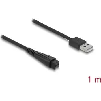 Cabo de carregamento USB para máquina de barbear elétrica DELOCK 4,8 V compatível com Panasonic ES-LV97 ES-LA63 RE7-51 RE7-59