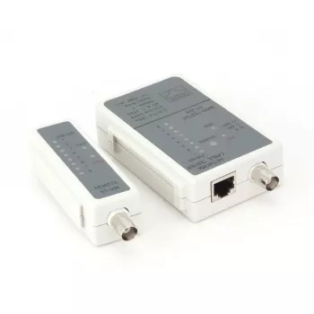 Testador de cabos de rede Cablexpert NCT-1 branco