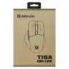 Rato DEFENDER GM-126 TISA RF+BT ÓTICO 1600dpi 6P branco