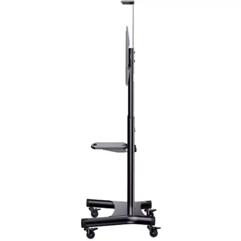 HAGOR HP Twin Stand HD - carrinho - para ecrã plano / equipamento AV - preto - tamanho do ecrã: 140-213 cm (55-84) - interface de fixação: até 800 x 500 mm (8210)