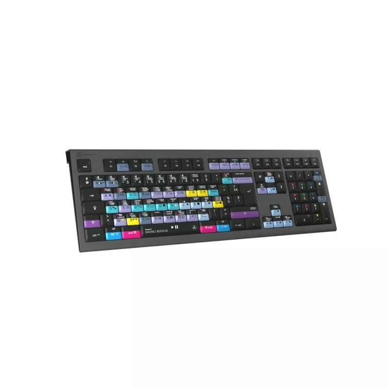 Teclado Logickeyboard ASTRA 2 USB AZERTY inglês preto (LKB-RESB-A2M-FR)