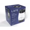 Lafe Essential XL CEG016 chaleira elétrica de vidro, 2 l, 2200 W, preta