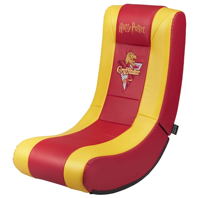 Cadeira de gaming para consola Subsonic SA5610-H1 assento acolchoado vermelho amarelo
