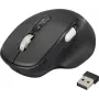 Rato Renkforce RF-WM-220 sem fios, Bluetooth® tamanho: M/L ótico preto 11 botões 4800 dpi ergonómico, Easy Switch 3 dispositivos, função Multipair, (RF-6857524)