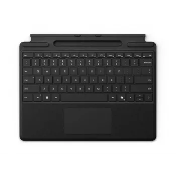 Microsoft Surface Pro Keyboard - Teclado - com trackpad, acelerómetro, Surface Slim Pen 2 compartimento de armazenamento e carregamento - QWERTY - espanhol - preto