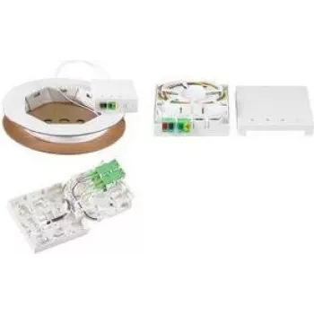 LogiLink FB4LC20 cabo de ligação de fibra ótica 20 m branco (FB4LC20)