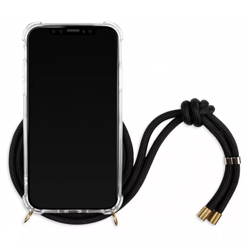 Lookabe capa de telemóvel com colar para iPhone X/XS, dourado/preto