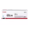 Cartucho de toner Canon 055H 1 unid. original ciano