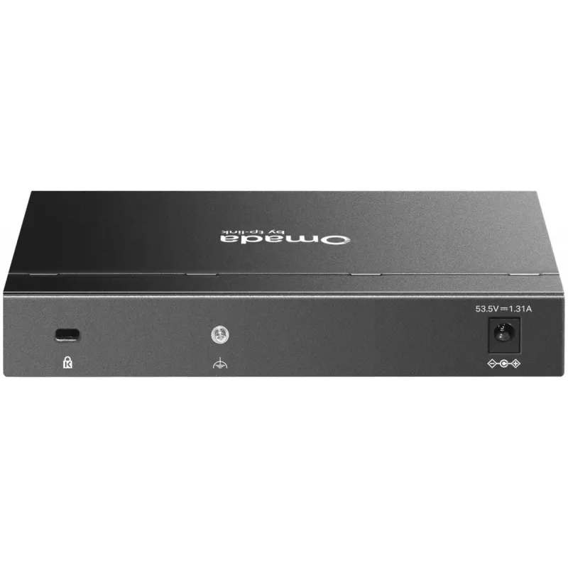 Switch de rede TP‑LINK SG2206MP L2 Gigabit Ethernet PoE 5 portas (5x Gigabit, 1x SFP, PoE+ 4 portas, orçamento 63W)
