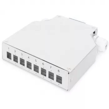 Caixa de emenda Digitus DN-96891 para 8 acopladores LC/DX