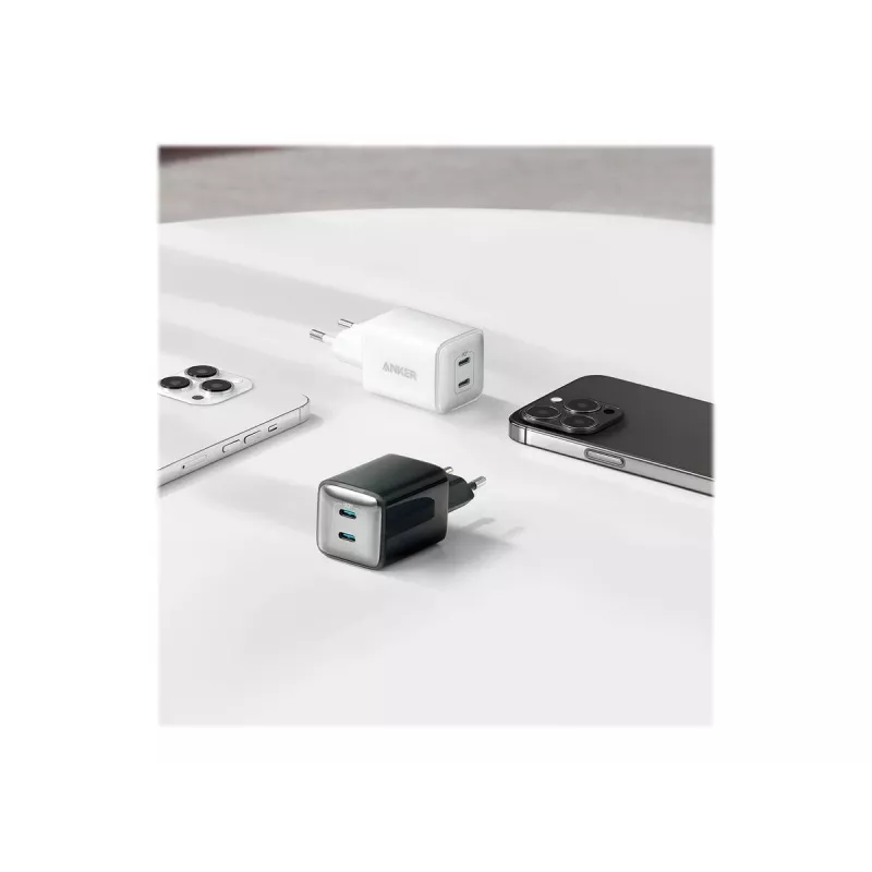 PowerPort III 40W 2xUSB-C branco