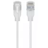 Cabo de rede Ubiquiti UACC-Cable-Patch-EL-C6A-15M-W RJ-45 Cat6a 15m transparente branco