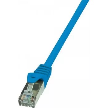 Logilink - cabo de rede - RJ-45 (M) - RJ-45 (M) - 1 m - SF/UTP - CAT 5e - Azul (CP1036D)