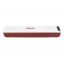 Beper P102CON001 máquina de embalar a vácuo, 85 W, sacos até 30 cm, 5 sacos de 25x30 cm incluídos, branco/vermelho