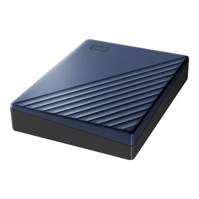 Disco Rígido Externo Western Digital 4 TB USB Type-C 3.2 Gen 1 WDBFTM0040BBL-WESN