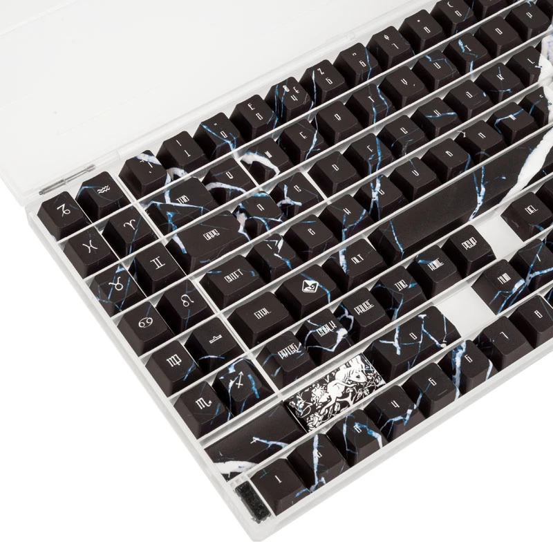 Conjunto de teclas Traitors TARTARUS GAKC-373 — teclas para teclado mecânico compatível, layout UK