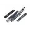 Multiferramenta Topeak Hexus X preta aço inoxidável 90mm