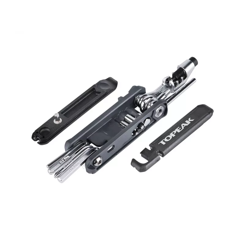 Multiferramenta Topeak Hexus X preta aço inoxidável 90mm