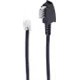 shiverpeaks ®-BASIC-S--ficha TAE N para ficha Western 6/6, para aparelhos de fax, 6 fios, 3,0 m (BS70163)