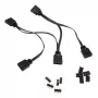 Cabo de alimentação interno Akasa AK-CBLD05-40BK 0,4 m
